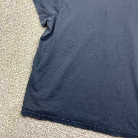 Y2K VTG Buck Knives Gray V Neck T Shirt Women's XXL Goth Holographic Heart Cyber - Picture 16 of 16